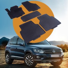VW Tiguan з 2007 по 2016 Оригінальні килимки HAVOC гумові в салон повний комплект