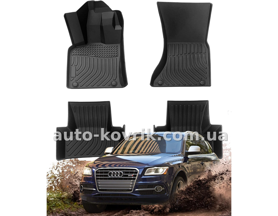 Всепогодні килимки в салон Audi Q5 2008-2017 Havoc™ Maximum Coverage — додаткове фото