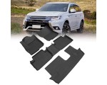 Килимки Mitsubishi Outlander 7 місць 2012-2021 в салон Havoc Maximum Coverage — фото 1
