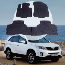 Kia Sorento з 2012 по 2015 Оригінальні килимки HAVOC гумові в салон повний комплект