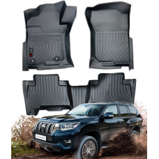 Всепогодні килимки в салон Toyota Land Cruiser Prado 150 2009-2024 Havoc™ Maximum Coverage