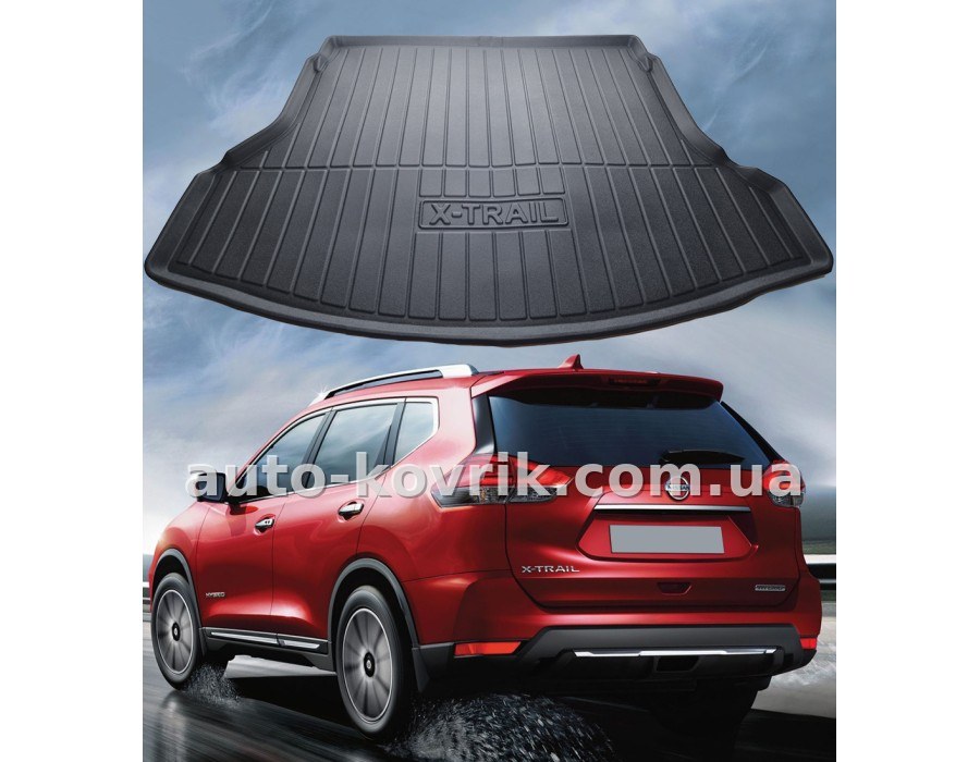 Килимок HAVOC 3D у багажник Nissan X-Trail III / Rogue II (T32) 2014–2020, 5 місць — додаткове фото